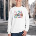 Hello Third Grade Pencil Tie Dye Back To School 3rd Grade Youth Crewneck Sweatshirt Hello Third Grade Pencil Tie Dye Back To School 3rd Grade Youth Crewneck Sweatshirt