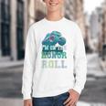 Kids I'M ON HONOR ROLL Monster Trucks Back To School Bruh Youth Crewneck Sweatshirt Kids I'M ON HONOR ROLL Monster Trucks Back To School Bruh Youth Crewneck Sweatshirt