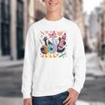 Kindergarten 1st Grade Goose Back To School Girls Youth Crewneck Sweatshirt