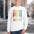 Last First Day Senior Sunset Class Of 2025 Back To School Performance Youth Crewneck Sweatshirt