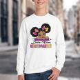 Little Miss Kindergarten Afro Puff Girl Back To School Youth Crewneck Sweatshirt Little Miss Kindergarten Afro Puff Girl Back To School Youth Crewneck Sweatshirt