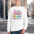 Little Miss Kindergarten Back To School Cute Kinder Girls Youth Crewneck Sweatshirt