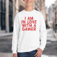 I Am In Love With A Gamer Cute Valentines Day Gamer Couple Raglan Baseball Tee Youth Crewneck Sweatshirt I Am In Love With A Gamer Cute Valentines Day Gamer Couple Raglan Baseball Tee Youth Crewneck Sweatshirt