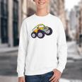 Monster Truck School Bus Yellow Back To School Kids Toddler Youth Crewneck Sweatshirt Monster Truck School Bus Yellow Back To School Kids Toddler Youth Crewneck Sweatshirt