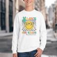 Peace Love 5th Grade Cute Smile Face Back To School Girls Youth Crewneck Sweatshirt Peace Love 5th Grade Cute Smile Face Back To School Girls Youth Crewneck Sweatshirt