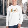 Pre K Preschool Football Basketball Baseball Back To School Youth Crewneck Sweatshirt Pre K Preschool Football Basketball Baseball Back To School Youth Crewneck Sweatshirt