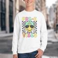 Pre-K Vibes Smile Face Back To School Pre-K Youth Crewneck Sweatshirt