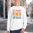 Retro 1st Grade Daisy Colorful Back To School First Grade Youth Crewneck Sweatshirt Retro 1st Grade Daisy Colorful Back To School First Grade Youth Crewneck Sweatshirt