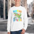 Roaring Into 3rd Grade Back To School Dinosaurus T-Rex Premium Tri-Blend Youth Crewneck Sweatshirt