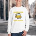 School Bus Driver Kindness Humor Back To School Quote Premium Tri-Blend Youth Crewneck Sweatshirt