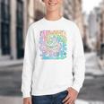 In My Second Grade Era Girl Tie Dye 2nd Grade Back To School Performance Youth Crewneck Sweatshirt In My Second Grade Era Girl Tie Dye 2nd Grade Back To School Performance Youth Crewneck Sweatshirt