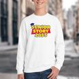Senior 2025 Story Class Of 2025 Back To School 2025 Grad 25 Youth Crewneck Sweatshirt Senior 2025 Story Class Of 2025 Back To School 2025 Grad 25 Youth Crewneck Sweatshirt