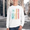 Senior 2027 Class Of 2027 Graduation USA Flag Back To School Performance Youth Crewneck Sweatshirt