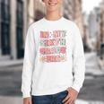 In My Sixth Grade Era Cute Groovy 6th Grade Back To School Youth Crewneck Sweatshirt