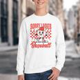 Sorry Ladies My Heart Belongs To Baseball Valentines Boys Youth Crewneck Sweatshirt