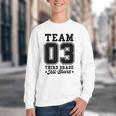 Team 3rd Grade All-Stars Back To School Sports Jersey Youth Crewneck Sweatshirt