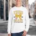 Third Grade Back To School First Day Pencil Bow 2025 Girls Youth Crewneck Sweatshirt