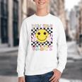 Third Grade Vibes Groovy Smile Face Back To School Girl Kid Youth Crewneck Sweatshirt Third Grade Vibes Groovy Smile Face Back To School Girl Kid Youth Crewneck Sweatshirt
