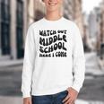 Watch Out Middle School Here I Come Funny Back To School Youth Crewneck Sweatshirt Watch Out Middle School Here I Come Funny Back To School Youth Crewneck Sweatshirt