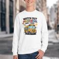 Watch Out Preschool Here I Come Preschool Back To School Youth Crewneck Sweatshirt Watch Out Preschool Here I Come Preschool Back To School Youth Crewneck Sweatshirt