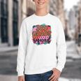 Women's Third 3rd Grade Squad Back To School Animal Print Girl Tee Youth Crewneck Sweatshirt