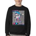 100 Days Of School Baseball Drip Boys Kids 100th Day School Youth Crewneck Sweatshirt 100 Days Of School Baseball Drip Boys Kids 100th Day School Youth Crewneck Sweatshirt