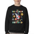 To 2nd Grade And Beyond Second Astronaut Back To School Youth Crewneck Sweatshirt To 2nd Grade And Beyond Second Astronaut Back To School Youth Crewneck Sweatshirt
