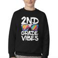 2nd Grade Vibes Shirt Back To School Second Grade Boy Girl Youth Crewneck Sweatshirt 2nd Grade Vibes Shirt Back To School Second Grade Boy Girl Youth Crewneck Sweatshirt