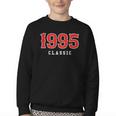 30 Year Old 1995 Classic Baseball Fan 30th Birthday Youth Crewneck Sweatshirt 30 Year Old 1995 Classic Baseball Fan 30th Birthday Youth Crewneck Sweatshirt