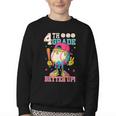 4th Grade Back To School Baseball Drip Ice Cream Game On Youth Crewneck Sweatshirt 4th Grade Back To School Baseball Drip Ice Cream Game On Youth Crewneck Sweatshirt
