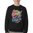 4th Grade Back To School Just Got Cooler Shirt Boys Girls Youth Crewneck Sweatshirt 4th Grade Back To School Just Got Cooler Shirt Boys Girls Youth Crewneck Sweatshirt