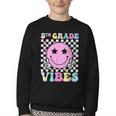 5th Grade Vibes Groovy Back To School Fifth Grade Girls Kids Youth Crewneck Sweatshirt 5th Grade Vibes Groovy Back To School Fifth Grade Girls Kids Youth Crewneck Sweatshirt