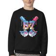 67 Baseball Drip Birthday Boy For Men Boys Kids Youth Youth Crewneck Sweatshirt