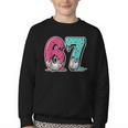 67 Ice Cream Drip Baseball Gen Alpha Slang Six Seven Meme Youth Crewneck Sweatshirt