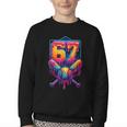 67 Meme Trendy Baseball Number 67 Player Six Seven Youth Crewneck Sweatshirt 67 Meme Trendy Baseball Number 67 Player Six Seven Youth Crewneck Sweatshirt