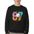 67 Six Seven 6 7 Boys 67 Baseball Ice Cream Drip 6 7 Youth Crewneck Sweatshirt
