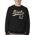 67 Six Seven Bruh Meme Baseball Style Vintage Youth Crewneck Sweatshirt 67 Six Seven Bruh Meme Baseball Style Vintage Youth Crewneck Sweatshirt