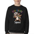 7th Grade Squad Dachshund Dabbing Kids Back To School Youth Crewneck Sweatshirt 7th Grade Squad Dachshund Dabbing Kids Back To School Youth Crewneck Sweatshirt