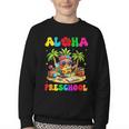Aloha Preschool Pineapple Hawaii Back To School Kids Girl Youth Crewneck Sweatshirt Aloha Preschool Pineapple Hawaii Back To School Kids Girl Youth Crewneck Sweatshirt