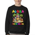 Aloha Third Grade Pineapple Hawaii Back To School Kids Girl Youth Crewneck Sweatshirt Aloha Third Grade Pineapple Hawaii Back To School Kids Girl Youth Crewneck Sweatshirt
