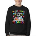 Back To School Lunch Lady First Day Of School Lunch Lady Youth Crewneck Sweatshirt