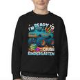Back To School Ready To Crush Kindergarten Monster Truck Boy Youth Crewneck Sweatshirt Back To School Ready To Crush Kindergarten Monster Truck Boy Youth Crewneck Sweatshirt