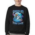 Back To School Third Grade Shark Youth Crewneck Sweatshirt Back To School Third Grade Shark Youth Crewneck Sweatshirt