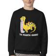 Back To School Welcome To Fourth Grade Youth Crewneck Sweatshirt Back To School Welcome To Fourth Grade Youth Crewneck Sweatshirt