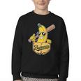 Banana Baseball Fruit Youth Crewneck Sweatshirt Banana Baseball Fruit Youth Crewneck Sweatshirt