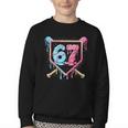 Baseball 67 Ice Cream Drip Six Seven Meme Boy Girl Kid Youth Crewneck Sweatshirt Baseball 67 Ice Cream Drip Six Seven Meme Boy Girl Kid Youth Crewneck Sweatshirt