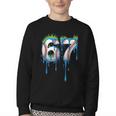 Baseball 67 Six Seven Gen Alpha Meme Blue Drip Boys Youth Crewneck Sweatshirt Baseball 67 Six Seven Gen Alpha Meme Blue Drip Boys Youth Crewneck Sweatshirt