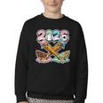 Baseball Bat 2026 Hands Drip Boys Ice Cream Dripping Youth Youth Crewneck Sweatshirt