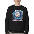 Baseball Drip For Boys Ice Cream Drip Youth Baseball Boys Youth Crewneck Sweatshirt Baseball Drip For Boys Ice Cream Drip Youth Baseball Boys Youth Crewneck Sweatshirt