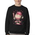 Baseball Drip Ice Cream Breast Cancer Awareness Boys & Girls Youth Crewneck Sweatshirt Baseball Drip Ice Cream Breast Cancer Awareness Boys & Girls Youth Crewneck Sweatshirt